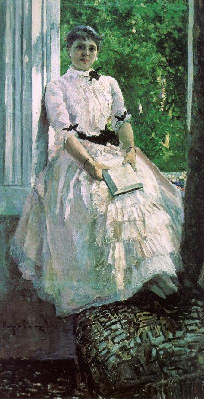 Konstantin Korovin Portrait of the Actress, Titiana Liubatovich